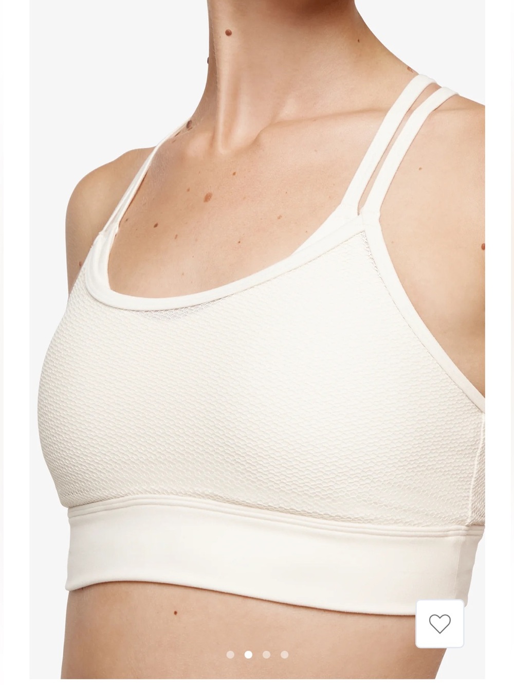 Marika Maven Sport Bra in The Color Egret Size Medium - Picture 2 of 5